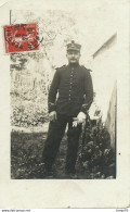 Carte Photo - Homme En Tenue 1910 - Uniformen