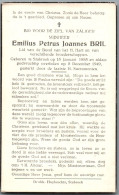 Bidprentje Stabroek - Bril Emilius Petrus Joannes (1885-1949) - Devotieprenten