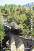 *CPM - 30 - ANDUZE- Train à Vapeur Entre Anduze Et St Jean Du Gard - Viaduc - Anduze