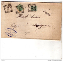 1893   LETTERA CON ANNULLO S,ELENA PADOVA - Marcophilie