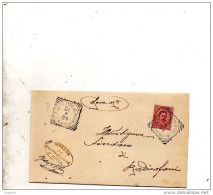 1894   LETTERA CON ANNULLO CASTIGLIONE D'ORCIA  SIENA - Poststempel