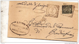1894   LETTERA CON ANNULLO ABBADIA SAN SALVATORE  SIENA - Poststempel