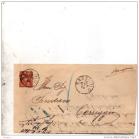 1900   LETTERA CON ANNULLO SASSUOLO - Poststempel