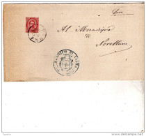 1882  LETTERA CON ANNULLO PARMA - Poststempel