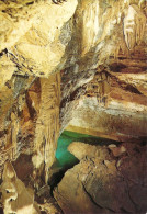 *CPM - 30 - ANDUZE- Grottes De Trabuc - Salle Du Lac Vue Du Pont Souterrain - Anduze