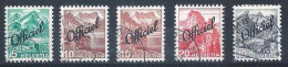 Officiel Teilserie  "Landschaften/Historische Bilder"  (10 Stück)       1942 - Used Stamps