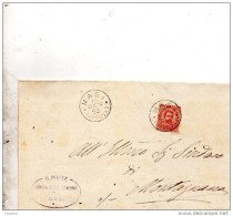 1895   LETTERA CON ANNULLO MASI   PADOVA - Poststempel