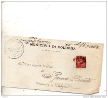 1888   LETTERA CON ANNULLO BOLOGNA - Storia Postale