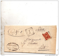 1900   LETTERA CON ANNULLO VILLA ESTENSE PADOVA - Marcophilie