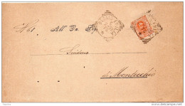 1898   LETTERA CON ANNULLO REGGIO EMILIA - Marcophilie