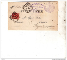1894   LETTERA CON ANNULLO REGGIO EMILIA - Poststempel