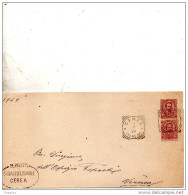 1899   LETTERA CON ANNULLO CEREA VERONA - Marcophilia