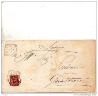 1891   LETTERA CON ANNULLO ALBINEA  REGGIO EMILIA - Storia Postale