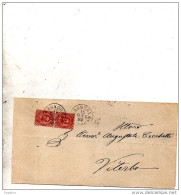 1894   LETTERA CON ANNULLO BAGNOREA  ROMA - Poststempel