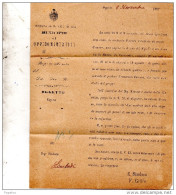 1897   LETTERA CON ANNULLO OPPIDO  Mamertina   REGGIO CALABRIA - Storia Postale