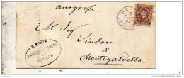 1900  LETTERA CON ANNULLO BASTIA ROVOLON PADOVA - Poststempel