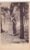 Warszawa.Lazienki.Park Statue.Red Cross Edition - Poland