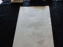 VP-244,  Document, 105e Régiment D'infanterie,  Médaille Militaire Pour L'aspirant Acher, 21 Décembre 1917 - Documenten