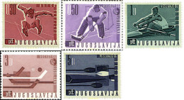 67167 MNH YUGOSLAVIA 1966 CAMPEONATOS DEPORTIVOS - Préphilatélie