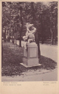 Warszawa.Lazienki.Park Statue.Red Cross Edition - Poland