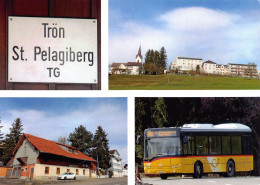 St. Pelagiberg - Trön  Postauto  4 Bild  Q Limitierte Auflage! - Steckborn