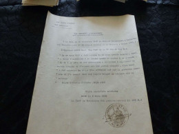 VP-245,  Document, 105e Régiment D'infanterie, Ordre De La Brigade Pour L'aspirant Acher, 10 Septembre 1917 - Documents