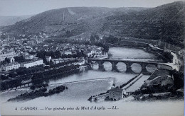 CPA (Lot). CAHORS, Vue Générale Prise Du Mont D'Angely (n°4) - Cahors