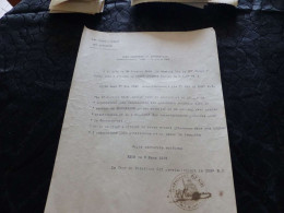VP-248,  Document, 105e Régiment D'infanterie, Cite Acher René,  Sous Lieutenant 7cie, 30 Janvier  1918 - Documenten