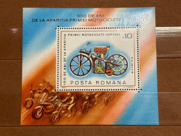 1985 - 100 De Ani De La Apariției Primei Motociclete - Unused Stamps