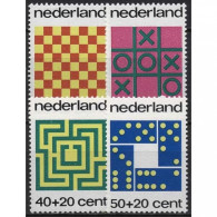 Niederlande 1973 Voor Het Kind Gesellschaftsspiele 1019/22 Postfrisch - Unused Stamps
