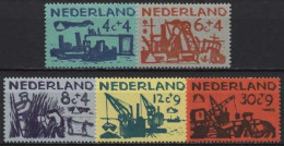 Niederlande 1959 Soziale Und Kulturelle Fürsorge Deltawerk 730/34 Postfrisch - Ongebruikt