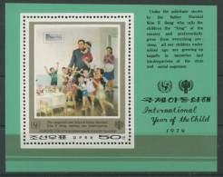 Korea (Nord) 1979 Jahr Des Kindes Block 57 Postfrisch (C97998) - Korea (Noord)