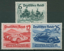 Deutsches Reich 1939 Int. Automobilausstellung 686/88 Postfrisch - Ongebruikt