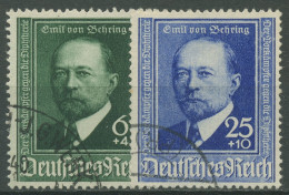 Deutsches Reich 1940 Emil Von Behring 760/61 Gestempelt - Gebruikt