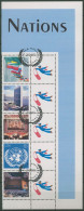 UNO New York 2005 Grußmarken Type II 941/45 II 10er-Block Gestempelt (C13621) - UNO