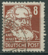 DDR 1952/53 Persönlichkeiten Wasserzeichen XII, 329 Za XII Gestempelt Geprüft - Used Stamps