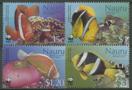 Nauru 2003 WWF: Anemonenfische 553/56 Postfrisch - Nauru