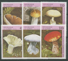 Guinea 1996 Pilze Knollenblätterpilz Milchling 1610/15 Postfrisch - Guinea (1958-...)
