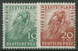 Bizone 1949 Radrennen: Quer Durch Deutschland 106/07 Postfrisch - Nuovi