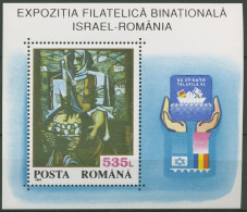 Rumänien 1993 TELAFILA'93 Tel Aviv Gemälde Block 283 Postfrisch (C92219) - Hojas Bloque