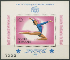 Rumänien 1976 Olympische Sommerspiele Montreal Block 135 Postfrisch (C93068) - Blocs-feuillets