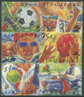 Singapur 1992 Olympische Sommerspiele Barcelona 652/57 Postfrisch - Singapour (1959-...)