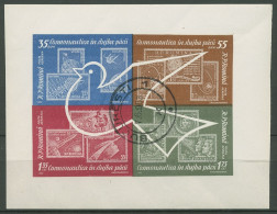 Rumänien 1962 Weltraumforschung Friedenstaube Block 53 Gestempelt (C92139) - Blocks & Kleinbögen