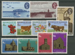 Guernsey 1970 Kompletter Jahrgang Postfrisch (SG95107) - Guernesey