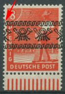 Bizone 1948 Bandaufdruck Mit Aufdruckfehler 38 Ia W UR AF PII Postfrisch - Postfris