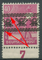 Bizone 1948 Bandaufdruck Mit Aufdruckfehler 47 I P UR AF PII Postfrisch - Mint
