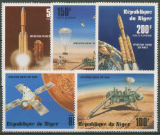 Niger 1977 Raumfahrt Unternehmen Viking Mars 565/69 Postfrisch - Niger (1960-...)