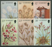 Guernsey 1988 Joshua Gosselin "Flora Sarniensis" Pflanzen 430/35 ZD Postfrisch - Guernsey