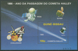 Guinea-Bissau 1986 Halleyscher Komet Giotto Block 268 Postfrisch (C28832) - Guinea-Bissau