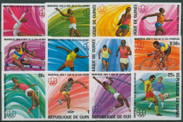 Guinea 1976 Olympische Sommerspiele In Montreal Rad Diskus 740/51 B Postfrisch - República De Guinea (1958-...)